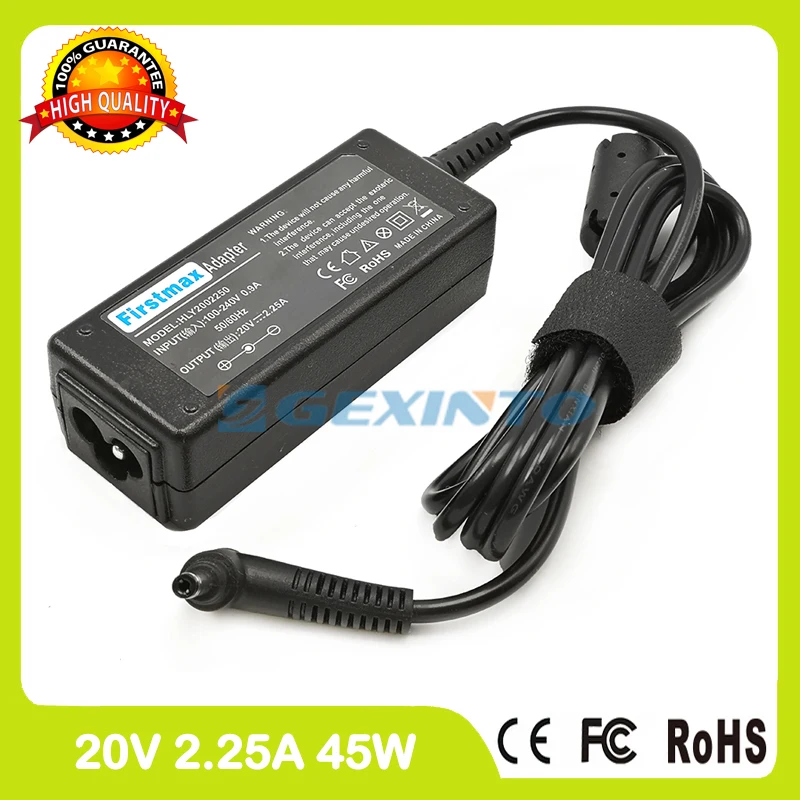 

20V 2.25A 45W laptop ac power adapter charger for Lenovo N21 N22 N23 N24 100e 300e Winbook Flex 4-1130