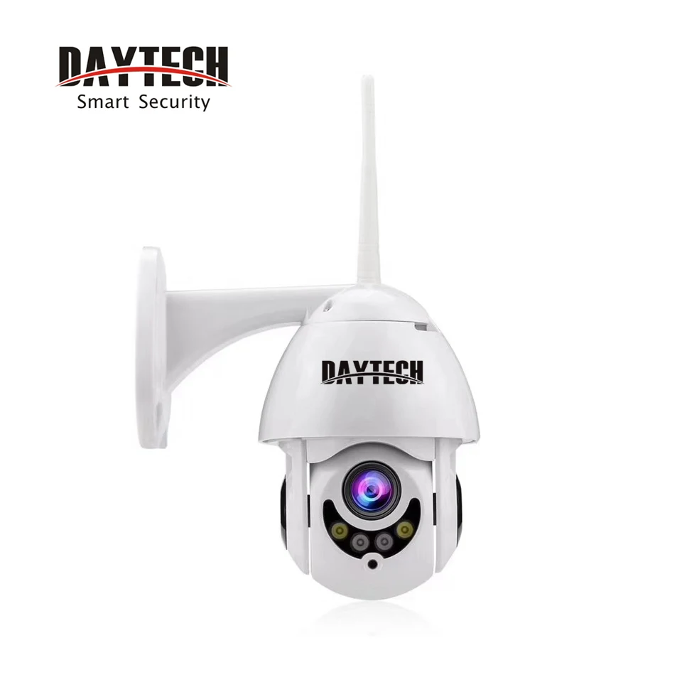 Камера видеонаблюдения DAYTECH 1080P беспроводная Wi-Fi Full HD 2 МП водонепроницаемая для