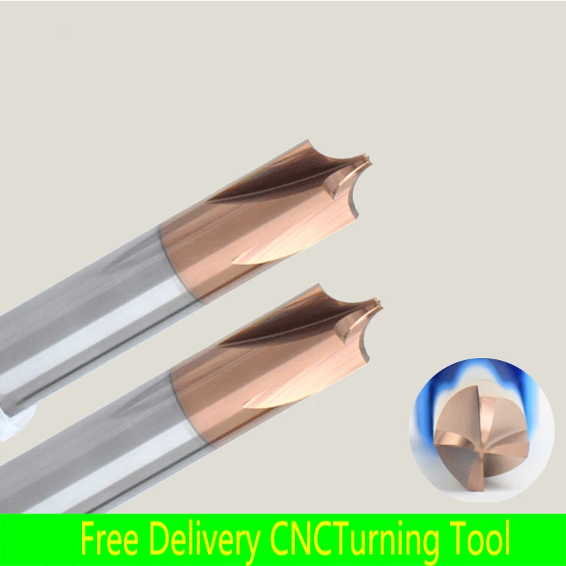 

HRC55 Tungsten Steel Flat Bottom Inner R Mill/Inner R End Mill for Aluminum/CNC Arc Cutter/Inner R Cutter for Steel