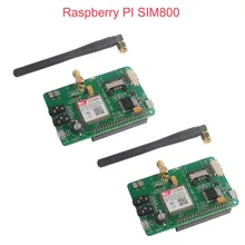 2 шт./лот Raspberry PI SIM800 GSM GPRS дополнение V2.3 для Raspberry PI 3 Model B+, четырехдиапазонный GSM/GPRS/BT модуль FZ1817