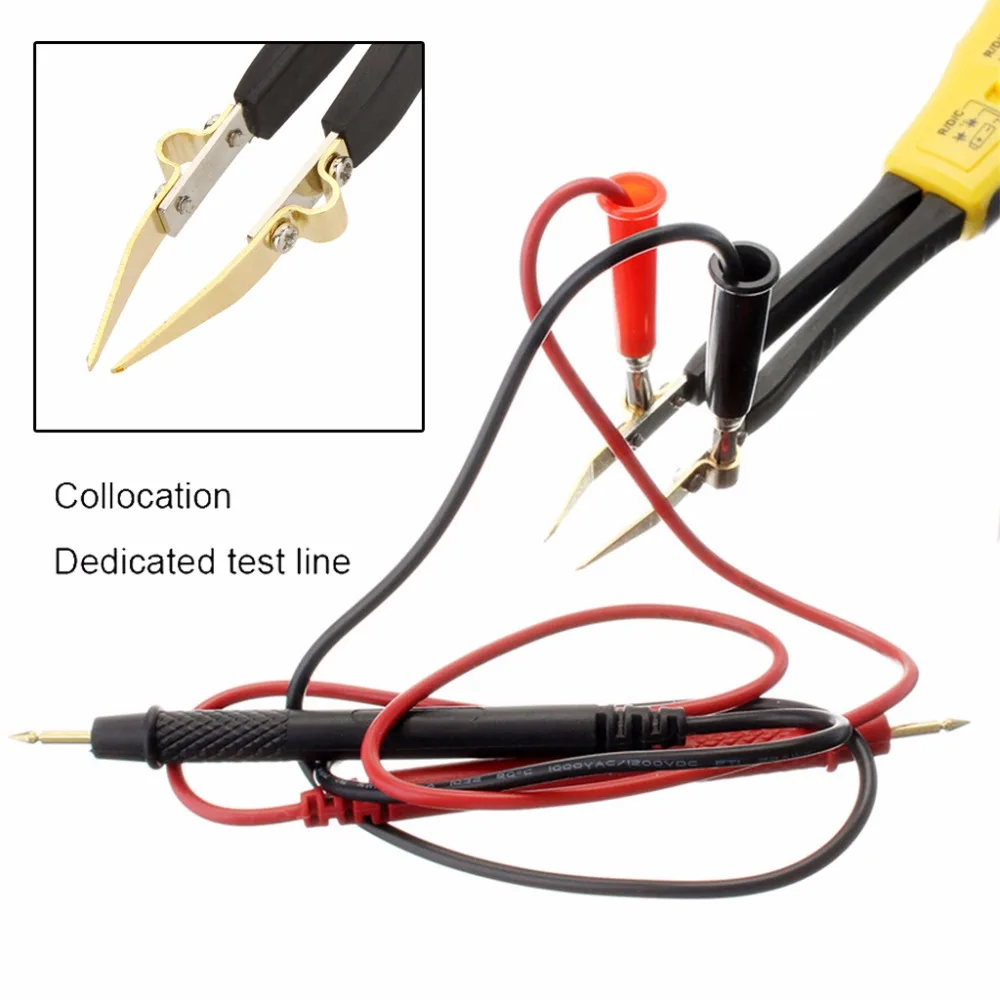 HoldPeak HP 990A DC Напряжение тестер сопротивления Емкость SMD метр Профессиональный smt