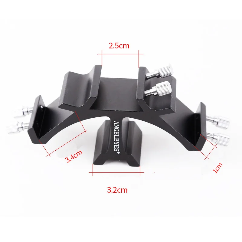 

Angeleyes Multifunction Fixed Slot Deluxe Finder scope Dovetail Mounting Bracket Base Astronomical telescope FinderScope Bracket