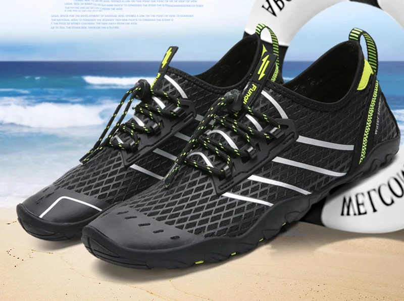 Aqua Sapatos Mulher Mergulho Natação Meias Chinelos Barefoot Tenis Masculino