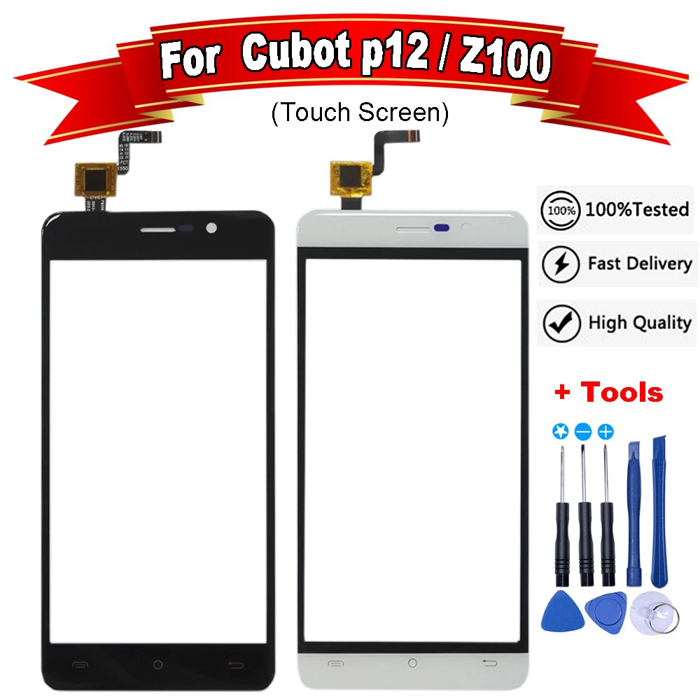 Сенсорный ЖК-экран для Cubot P12 Z100 сменный дигитайзер с инструментами | Мобильные