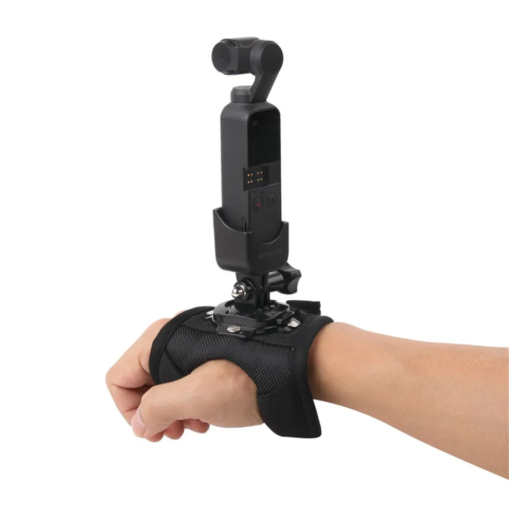 Wrist Band Belt and Supporting Adapter Hand Strap Accessories for DJI OSMO POCKET Gimbal & GOPRO Camera-3
