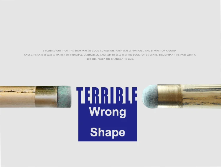 Оригинальный MEZZ бильярдный кий приспособление для исправления формы ремонт инструмент ремонта бильярдных киев бассейн наклейка на конец
