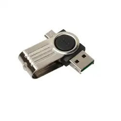 Высокая Скорость Smart Card Reader OTG Micro USB к USB 2,0 Micro SD Card Reader Адаптер для телефона Android usb адаптер l0809 #3