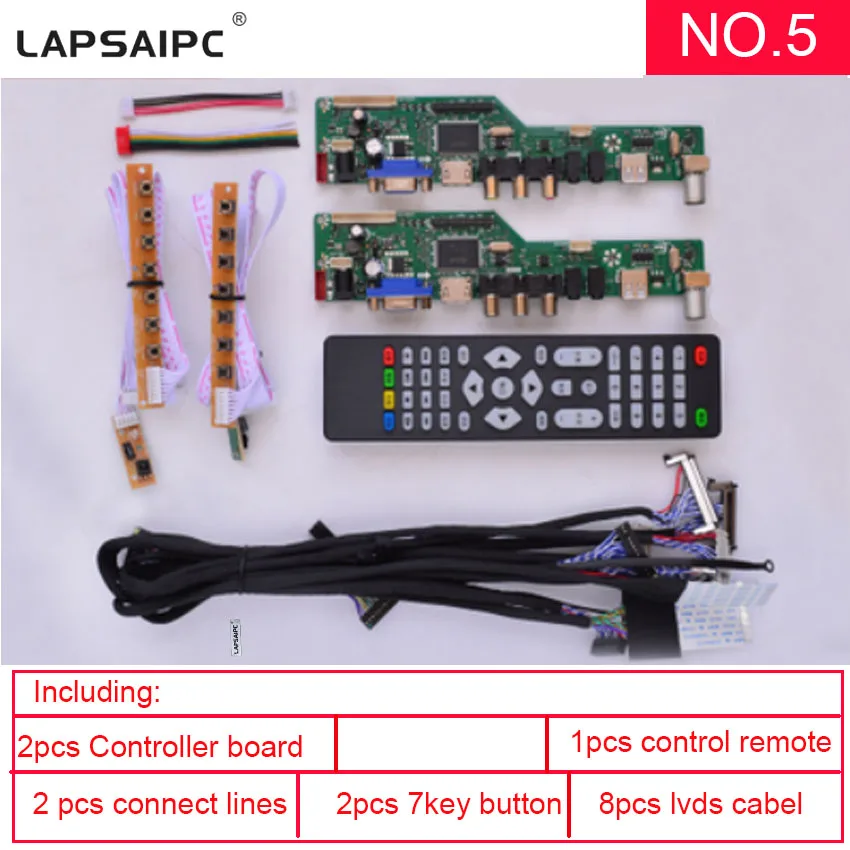 Lapsaipc SKR.03 8501 Universal Controller Board LCD LED LVD Screen panel 1920x1080 Control Drive Board Replace V29 V59 V56