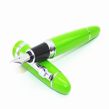 

JINHAO 159 Green Business office Medium Nib Fountain Pen New