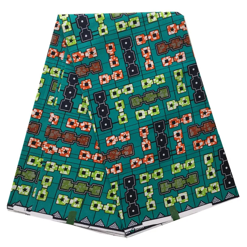 Ghana Kente Wax Veritable Ankara Fabric African Wax Prints Fabrics for