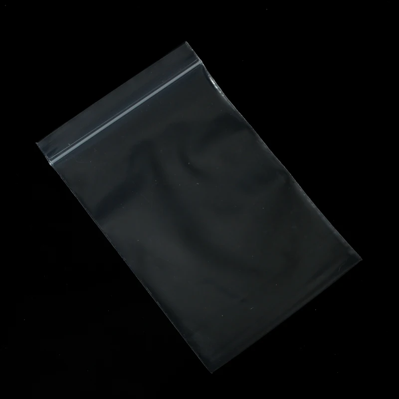 100 шт 4X6/5X7/6X8/7X10 см пластиковая посылка BagsTransparent самозапечатывающаяся молния замок чистый мешок с застежкой для упаковки ювелирных изделий