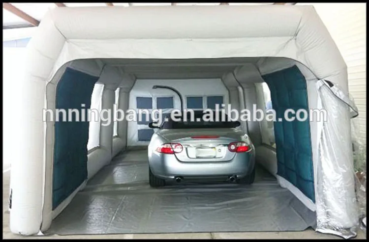 

Free shipping SIZE 8m*4m*2.5m , portable inflatable garage/inflatable paint booth workstation/inflatable spray booth(NB5-AD13E)