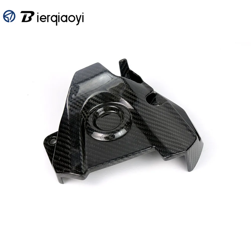 Motorcycle MT09- Carbon Fiber Engine Sprocket Chain Clutch Case Cover For Yamaha MT09 FZ09 MT-09 MT 09 Tracer FZ 09