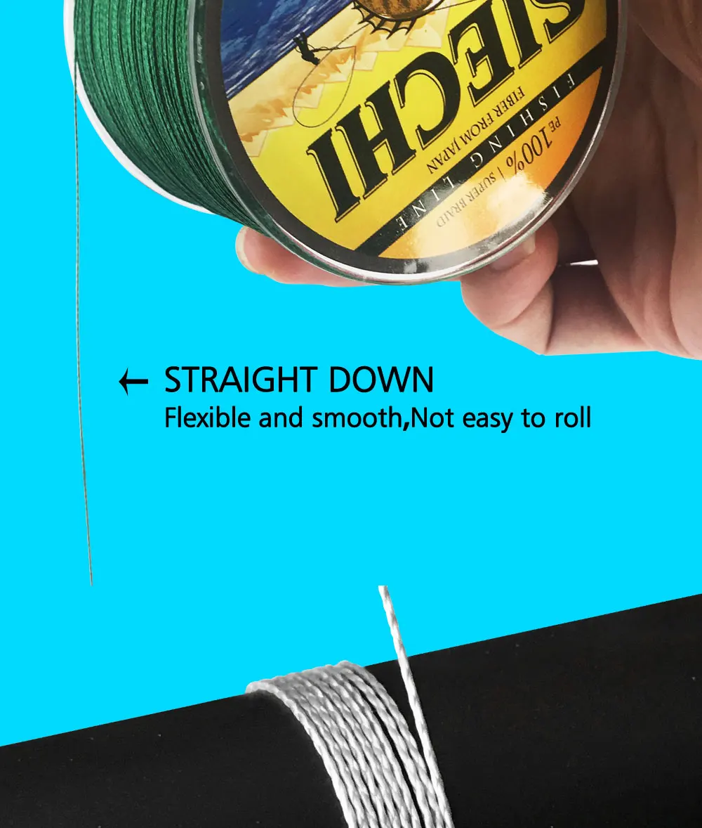 Linha de Pesca Nova Fios Trançado 1000 Metros Multifilament Corda Peche Carpe Fio 12-83lb 2021 4 pe 10 2018 nova linha de pesca 4 fios