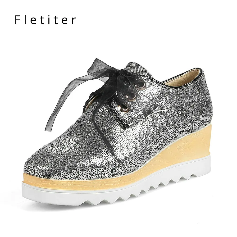 

Shoes Women Height Increase Pumps Women Autumn Winter Platform Wedges Shoes High Heels Trending Unique Design Sneakers Fletiter