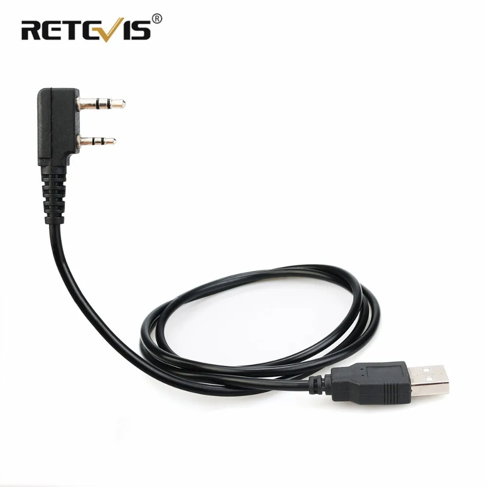 Оригинальный USB кабель для программирования двухдиапазонной рации Retevis RT84 DMR