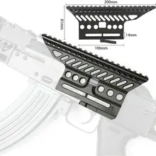 B-13, классическое Боковое крепление для оптики, быстрое отсоединение, рельсовая база, низкий вес и прочность, Пикатинни Вивер, монтажный пистолет, запчасти