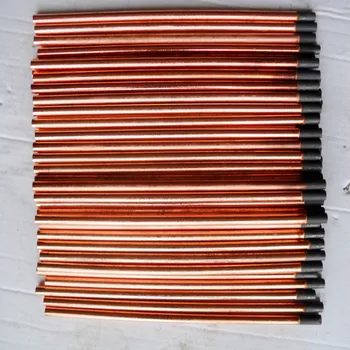 

5PCS 10*355mm Sheet Metal Repair Machine Carbon Electrode High Purity Graphite Air Gouging Carbon Rod Element