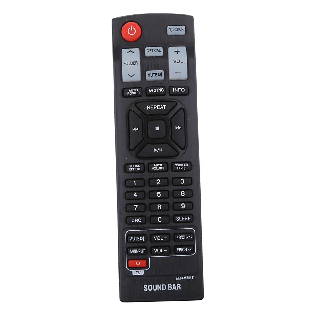 AKB73575421 Remote Control for LG Sound Bars NB3530A, NB3532A, NB4530B, NB4532B, NB4540, NB4543, NB5540, NB5541, NBN36