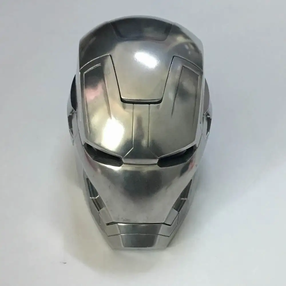 Full Metal 1 1 Scale Remote And Manual Iron Man Helmet 1 1
