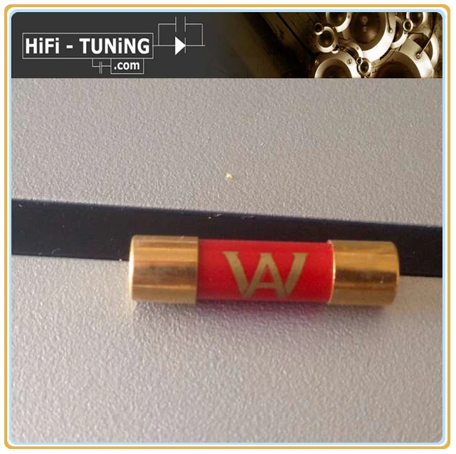 

Original German WA-quan tumquantum hifi-tuning gold and silver HIFI fever sound fuse tube