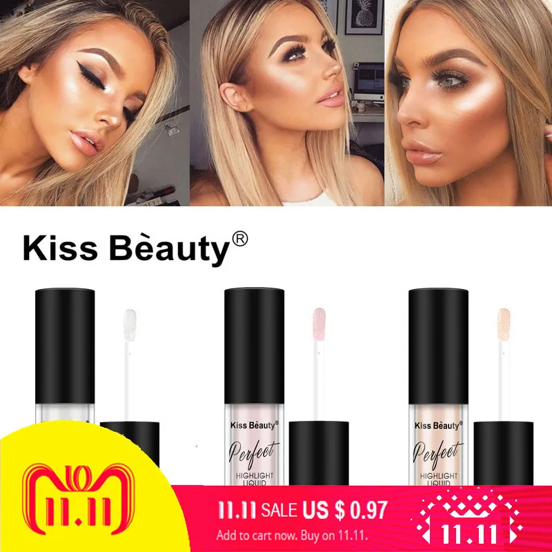 

Makeup Highlighter Illuminator Contouring Makeup Face Brightener Concealer Liquid Highlighter Primer Bronzer Face Glow Cosmetics