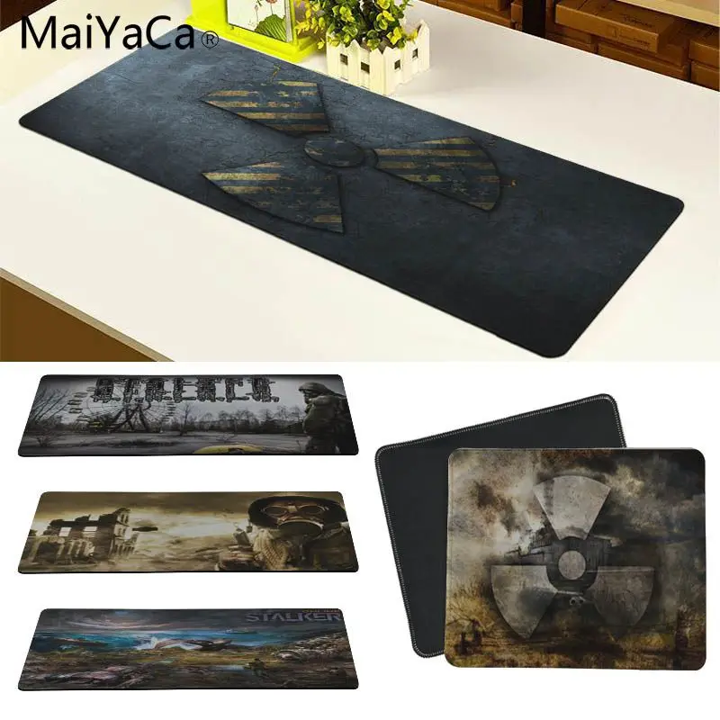 

MaiYaCa Non Slip PC Stalker Gamer Beautiful Anime Mouse Mat Large Gaming Mouse Pad Lockedge Mouse Mat Keyboard Pad