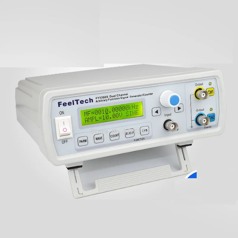 

FY3200S all numerical control double channel arbitrary waveform DDS function signal generator frequency counter