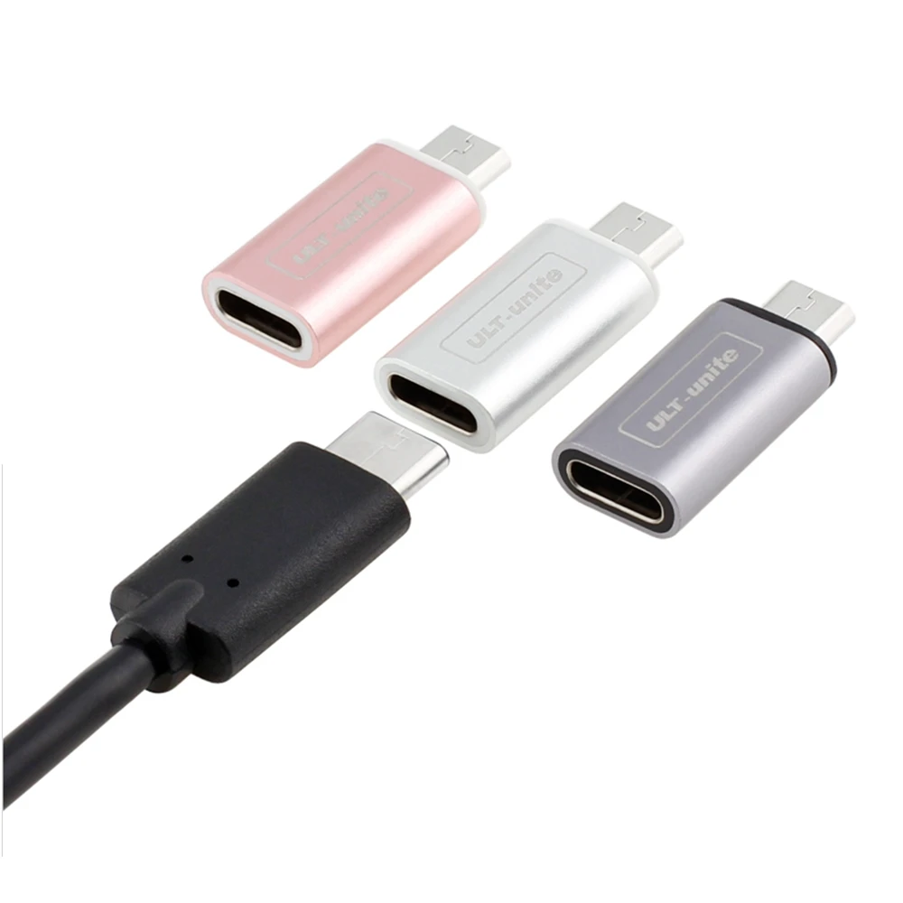 USB-C адаптер Micro USB type-c для микро-usb разъем для Android смартфон 3A Быстрая зарядка выход для