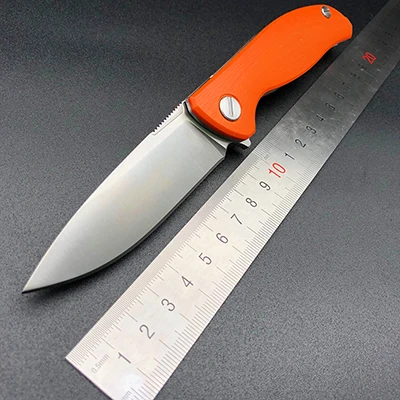 BMT F3 EVO складной нож G10 ручка тактический охотничий Карманный Флиппер ножи боевой Кемпинг EDC инструменты с шариковым подшипником - Цвет: Оранжевый