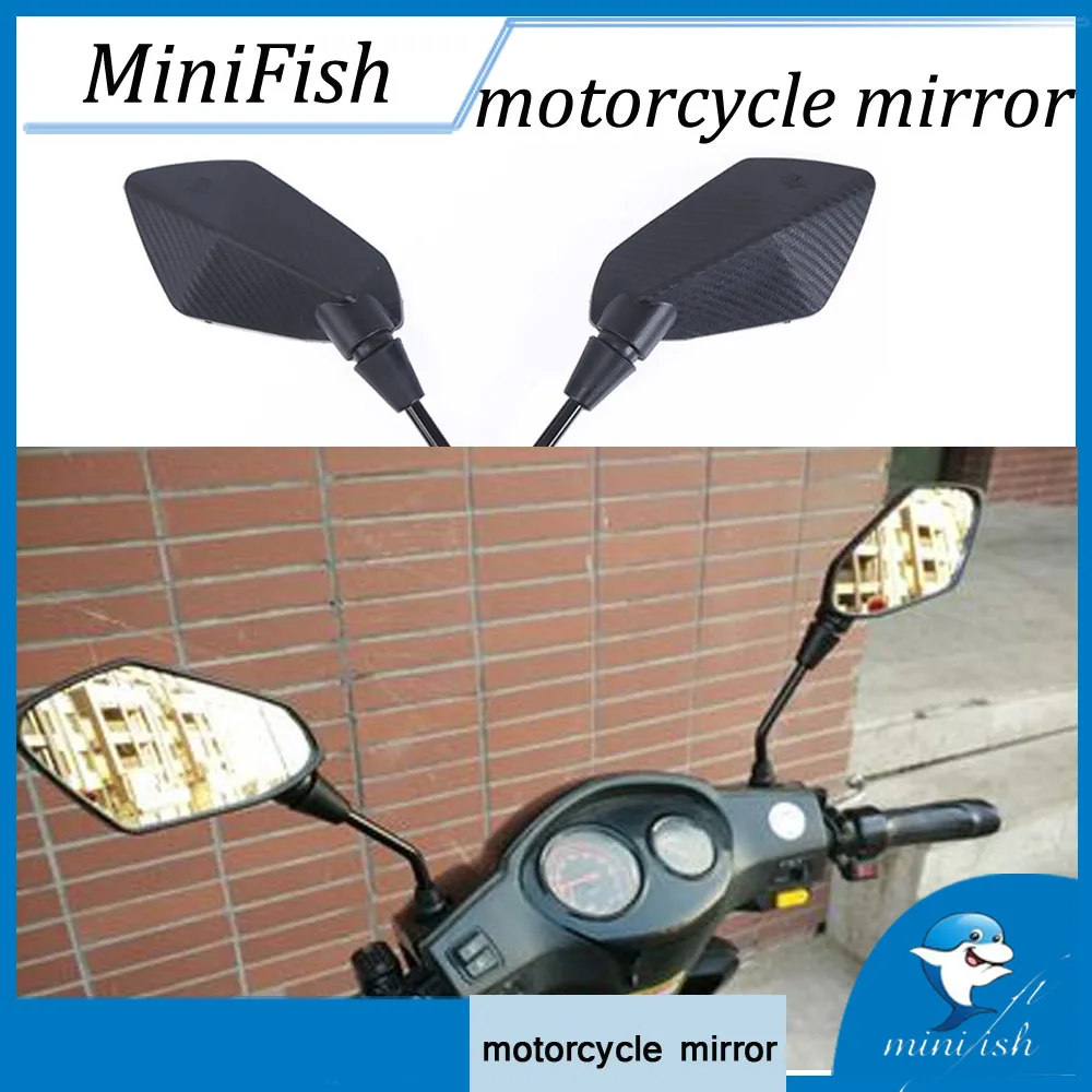 2Pcs/Pair Scooter E Bike Rear View Mirror Electrombile Back Side Convex
