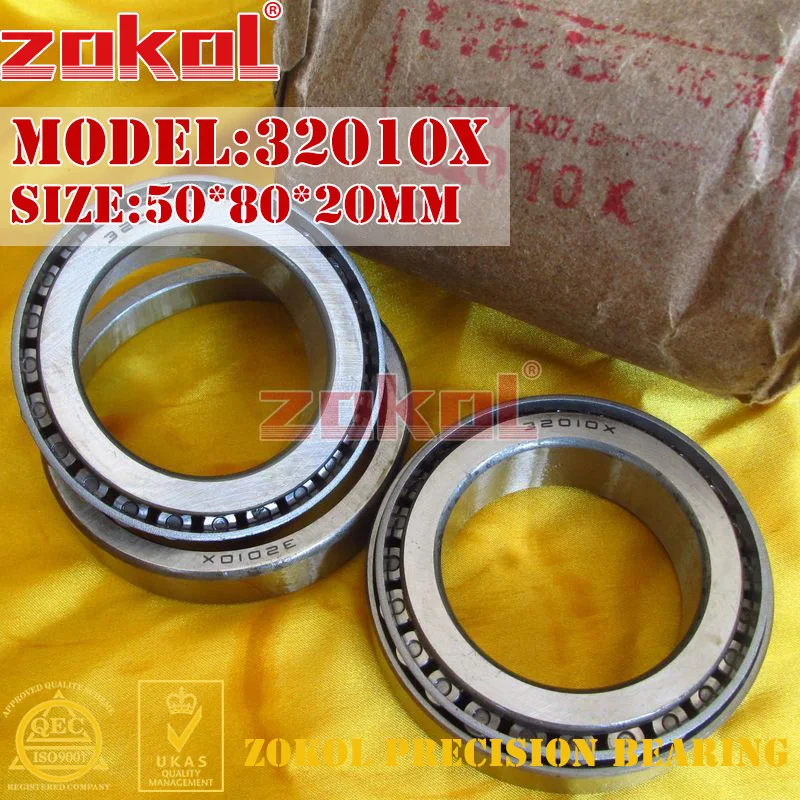 

ZOKOL 32010X 2007110E конический роликовый подшипник 50*80*20 мм