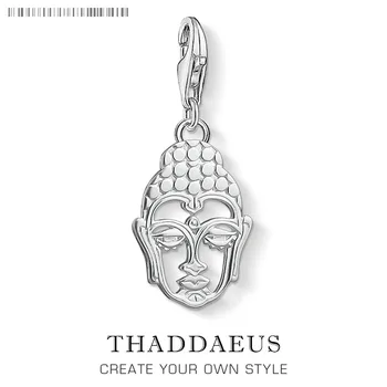 

High Quality Unique Buddha Lucky Amulet Pendant Charm 925 Sterling Silver Fashion Jewelry For Women Men Jewelry Fit Bracelet