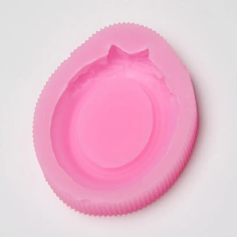 Mirror Frame silicone mould for soft candy craft chocolate cake decorating Hand Soap Making Mold