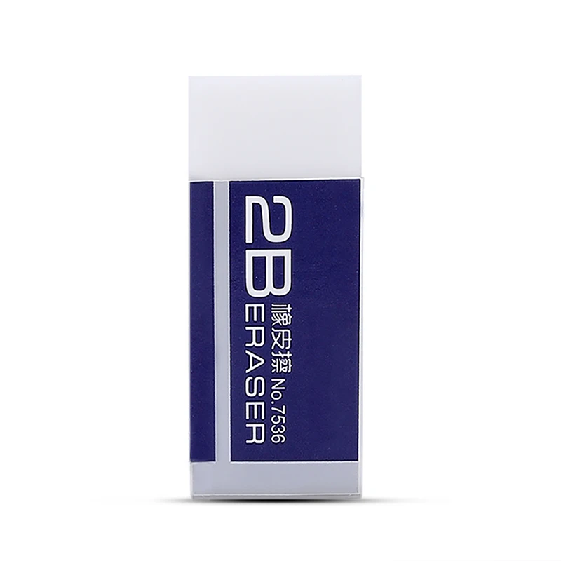 

1 Pcs2B Pencils Eraser Advanced Sketch Drawing Eraser Rubber Pencil Eraser Art Drawing Student Stationery