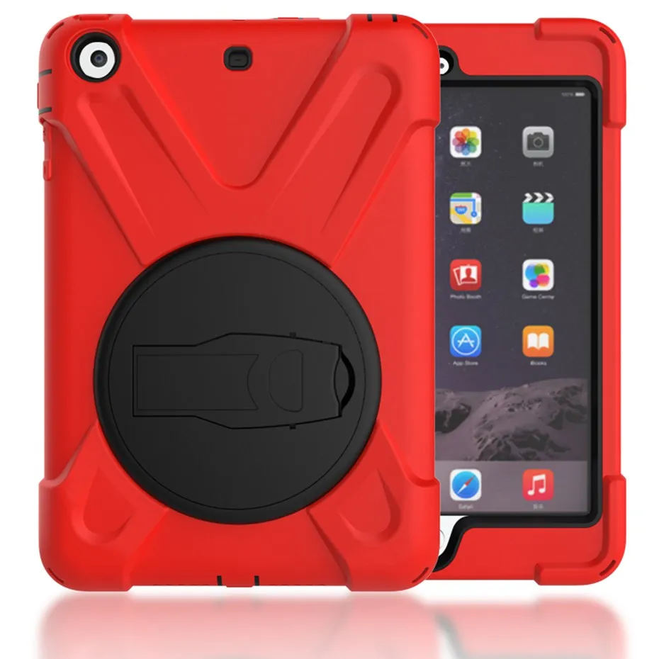 Чехол для iPad mini противоударный чехол с подставкой на весь корпус ручная работа