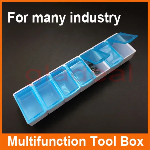 Multifunction Box Tools Storage for Screw Little Parts Smartphone NAND IC Chip BGA Repair Kit | Инструменты