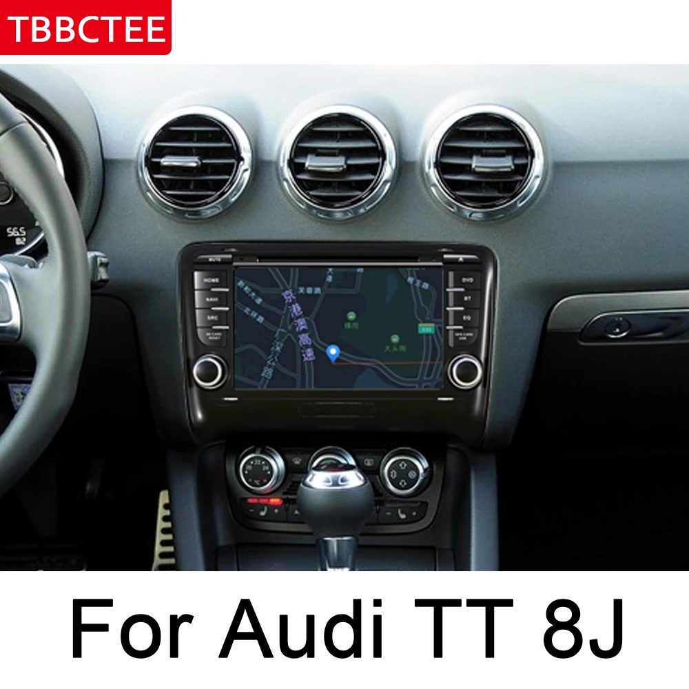 Clearance Car Multimedia Player Android Auto Radio For Audi TT 8J 2006-2014 MMI DVD GPS Navi Navigation Map Auto audio bluetooth stereo HD 1