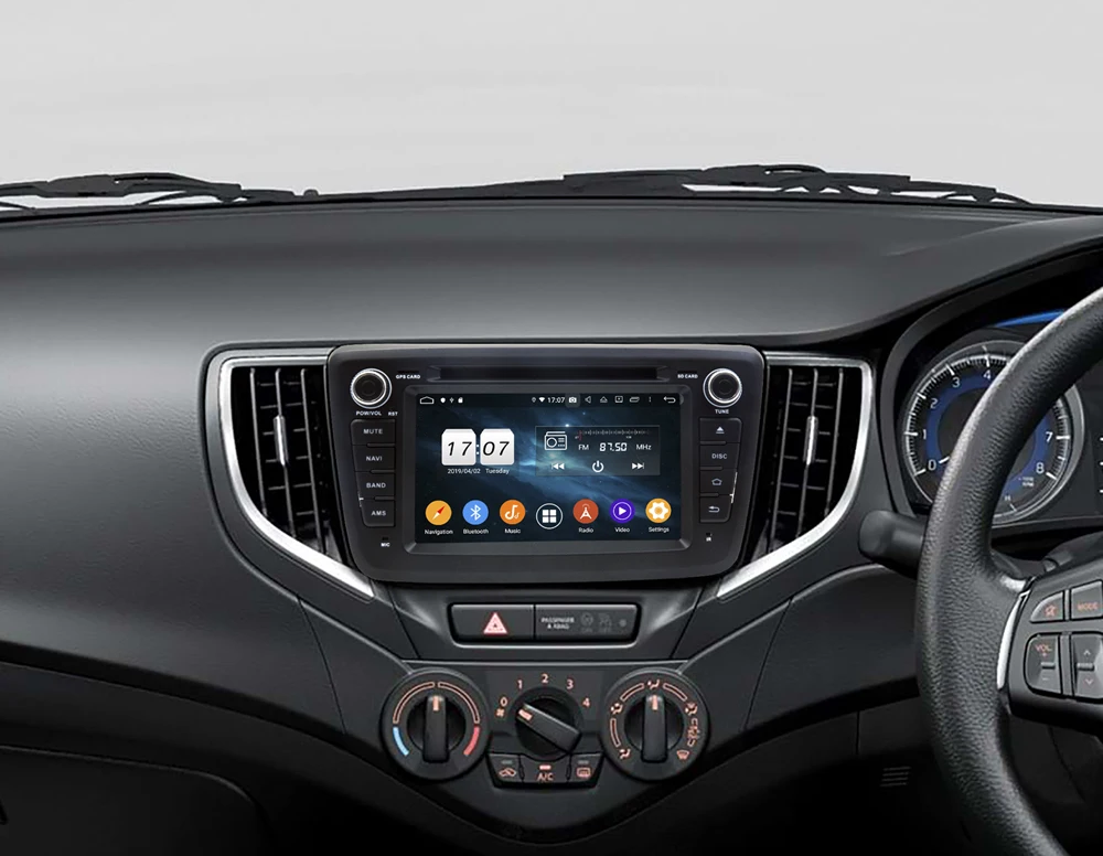Top Owtosin 2 din Android 9.0 Car DVD Radio For Suzuki Baleno 2016 2017 2018 Car GPS Navigation Multimedia Player 4GB RAM 32GB ROM 0