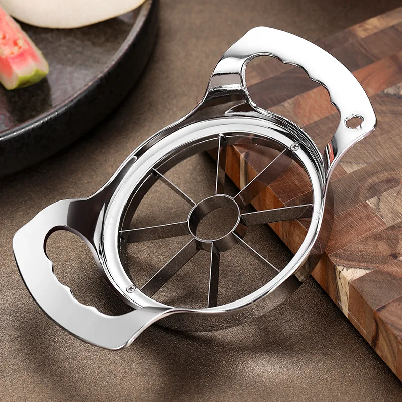 

IVRICH Stainless Kitchen Gadget Apple Cutter SUS304 Stainless Practical Vegetable Fruit Slicer Kitchen Accessories Tool FP002