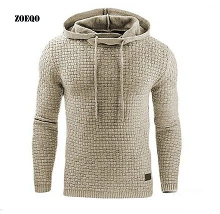 

Hoodies Men Long Sleeve Solid Color Hooded Sweatshirt Mens Hoodies Tracksuit Sweat Coat Casual moletom masculino