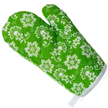 Горячая GCZW-2pcs Прихватки высокотемпературные кухонные для приготовления микроволновой печи перчатки для выпечки более толстая изоляция анти-тепло противоскользящие