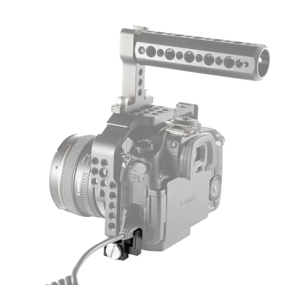  SmallRig DSLR Camera Clamp HDMI Cable Clamp Compatible With SmallRig A6400 Camera Cage / SmallRig G