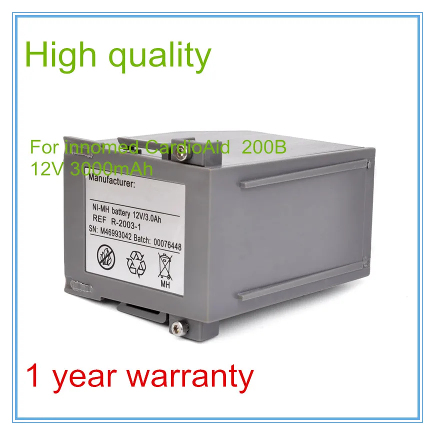 Replacement For Hungary CardioAid 200B Defibrillator Battery R 2003 1