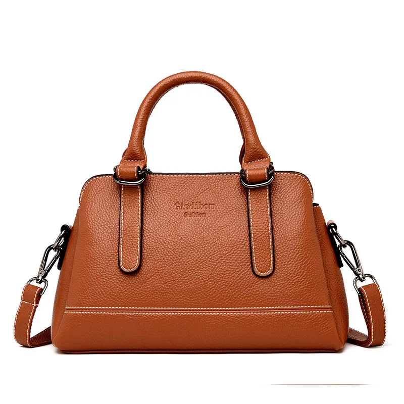 

Chu JJ Big Size Genuine Leather Women's Handbags Fashion Shoulder CrossBody Bags Women Messenger Bags Lady Tote Bag