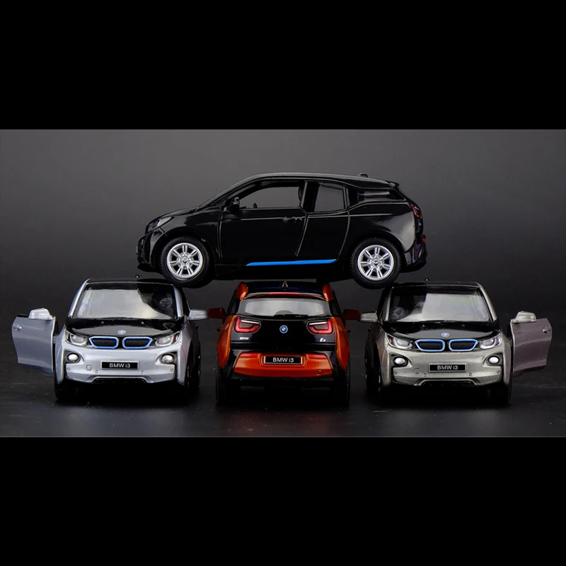 Kinsmart 1:32 i3 Cross Country Vehicle Alloy Diecast Car Model Toy With Pull Back For Kids Gifts To
