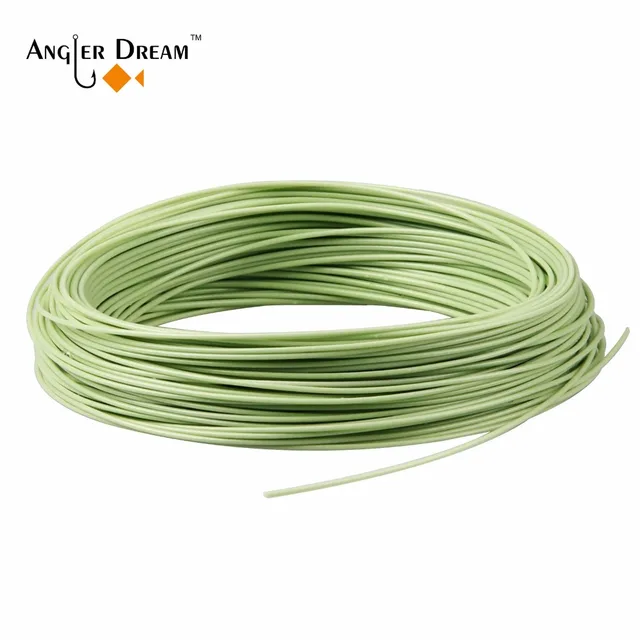 Cheap Fly Line WF1 2 3 4 5 6 7 8 9 10 WT 100FT Moss Green Color Weight Forward Floating Fly Fishing Line Cheap Fly Line WF1 2 3 4 5 6 7 8 9 10 WT 100FT Moss Green Color Weight Forward Floating Fly Fishing Line
