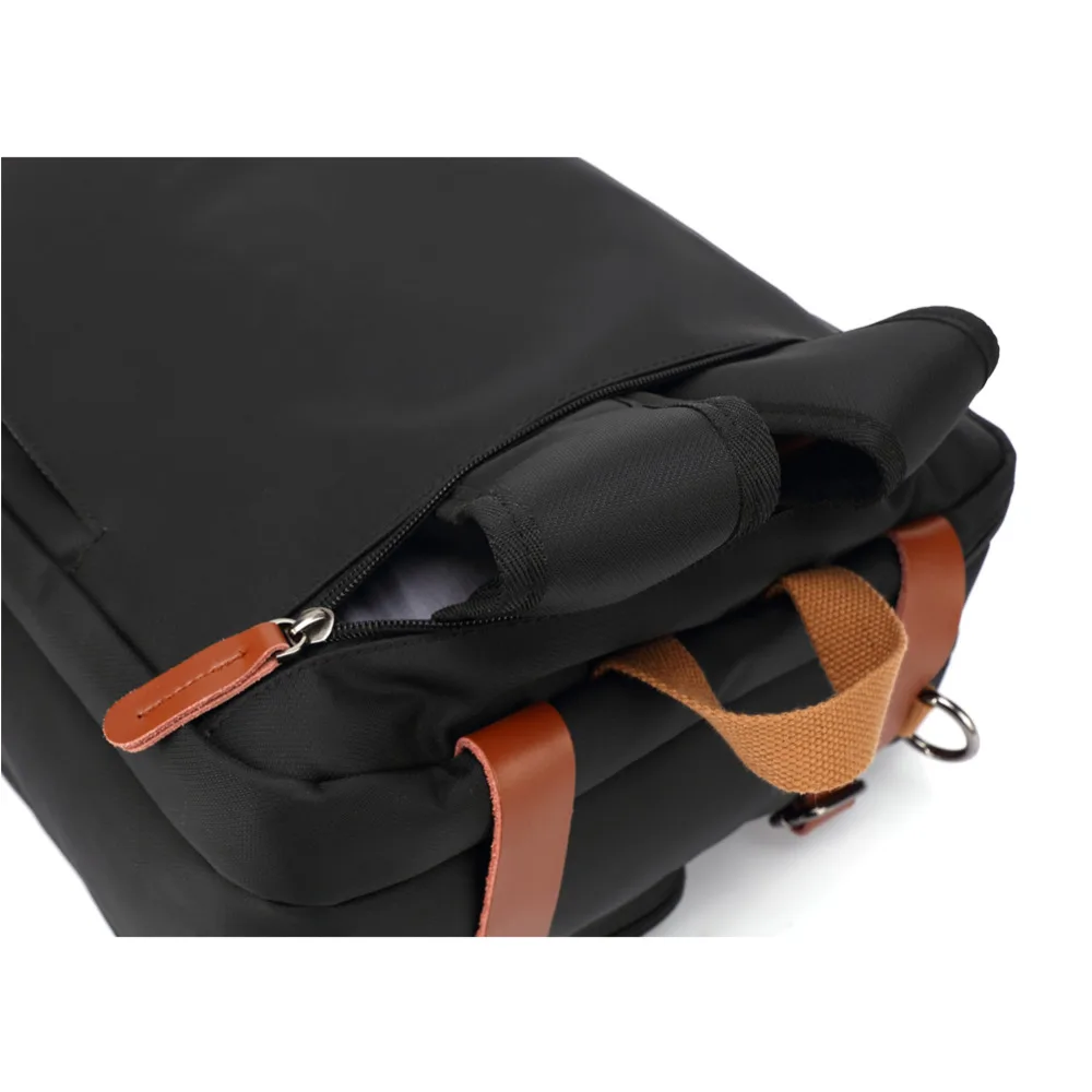 Bolso del negocio maletín mochila Convertible mochila 15 17 17,3 pulgadas portátil mensajero del hombro del ordenador portátil caso - 5