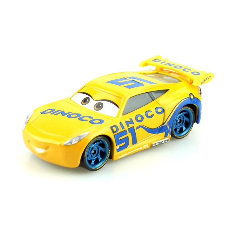 Disney Pixar Cars 3 27 стиль черный Джексон шторм 1:55 литье под давлением металлический сплав модель милые игрушки автомобиль Рождественский подарок для детей подарок - Цвет: 2