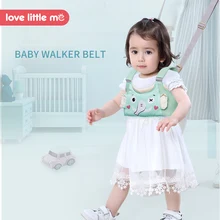 Love Little Me/ детский ходунк с крыльями для малышей, безопасный прогулочный ремень с рисунком свиньи, ремни безопасности для малышей